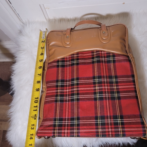 Vtg 1971 Thermos Red Plaid 3pc Picnic Set - Picture 14 of 15